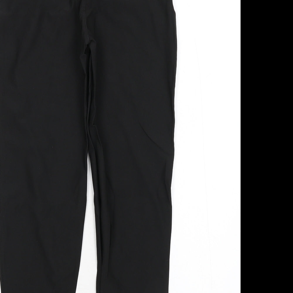 Preworn Womens Black Carrot Leggings Size XL L24 in