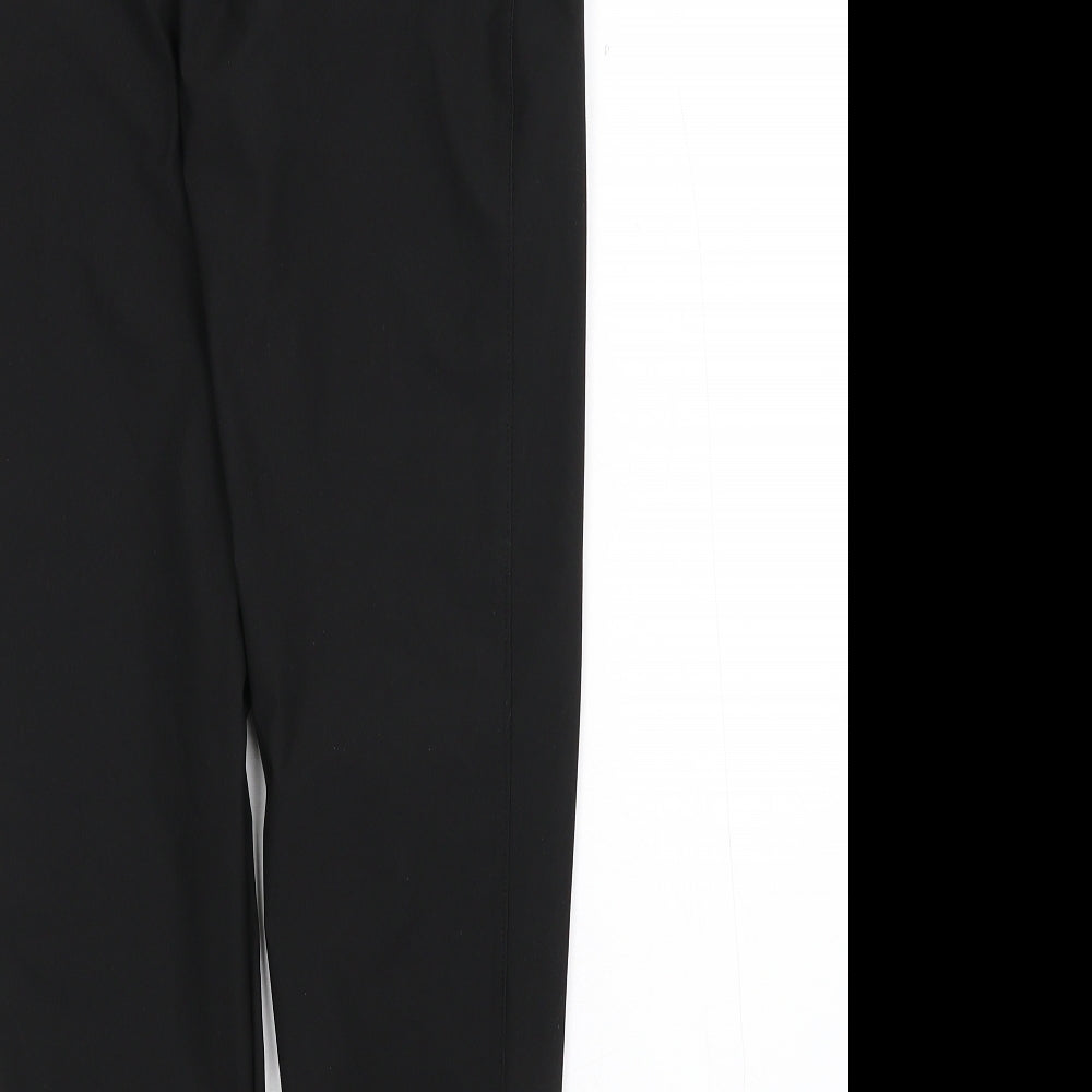 Preworn Womens Black Cargo Leggings Size XL L24 in