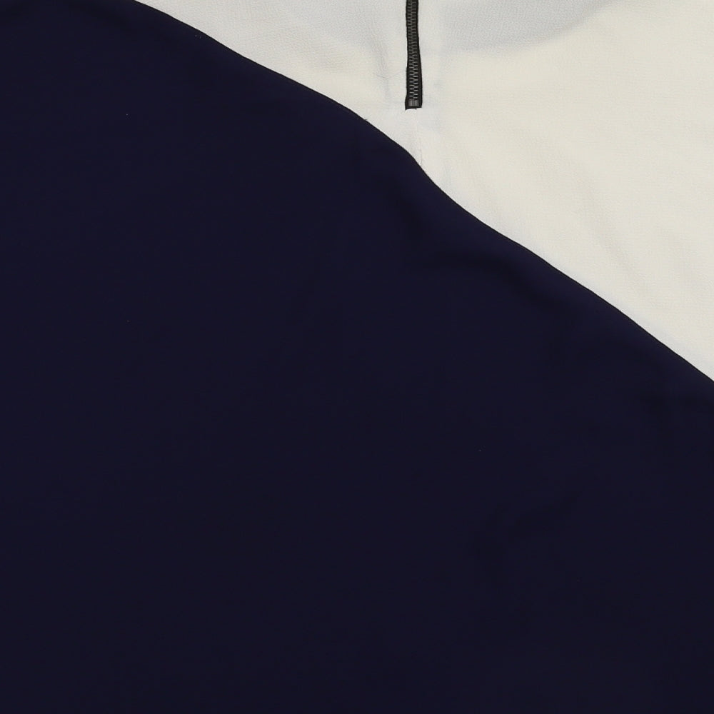 Primark Womens Blue Tunic Blouse Size 14