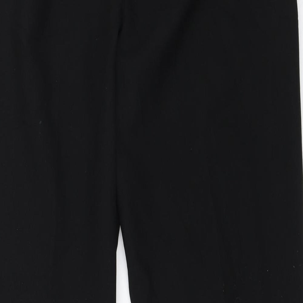 CMD Womens Black Trousers Size 14 L29 in
