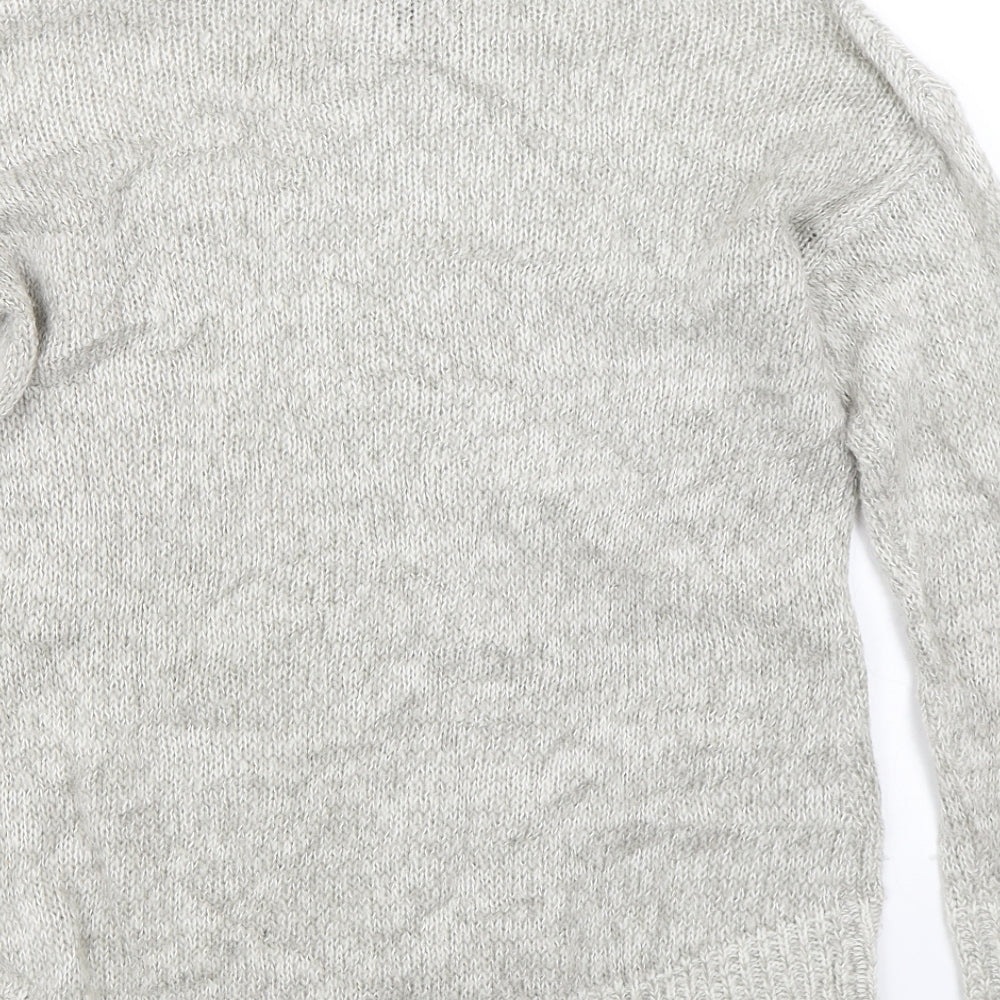 New look Womens Beige Knit Pullover Jumper Size S