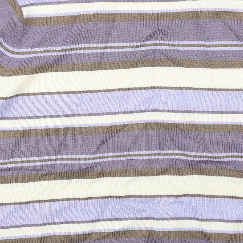 Matalan Womens Multicoloured Striped Pullover Jumper Size 14
