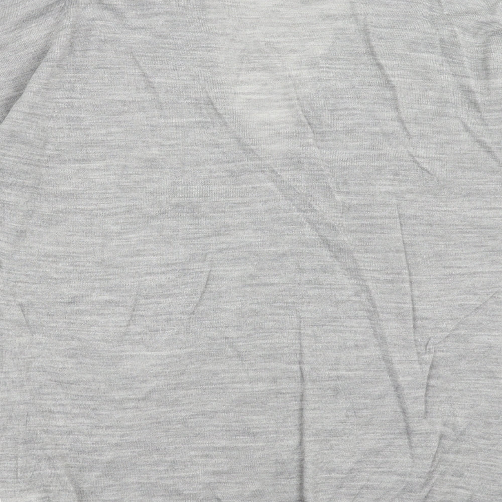 Topshop Womens Grey Knit Pullover Jumper Size 12