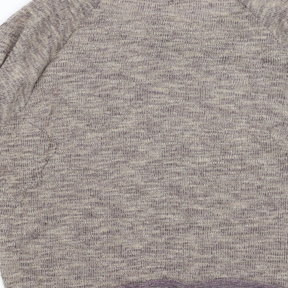 Topshop Womens Beige Knit Pullover Jumper Size 10