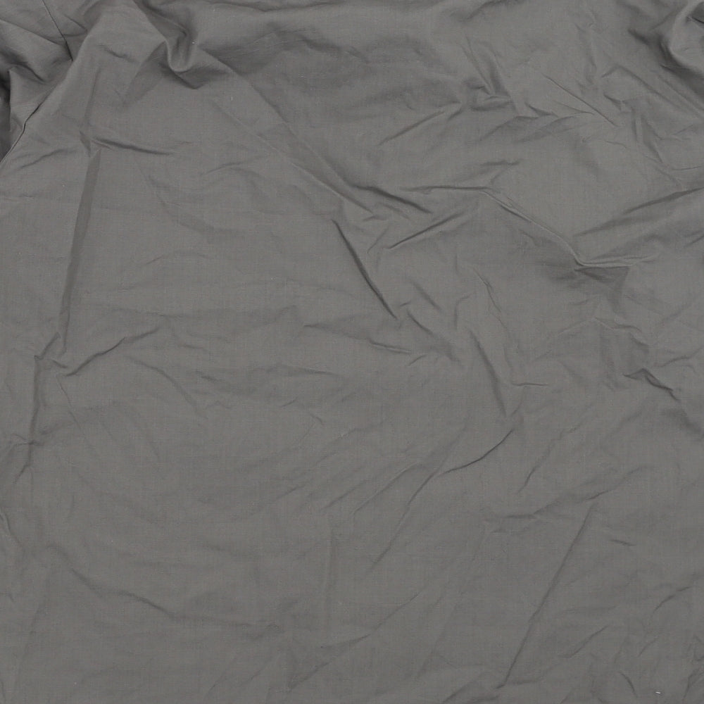 Premier Mens Grey Button-Up Size 15 - easy care