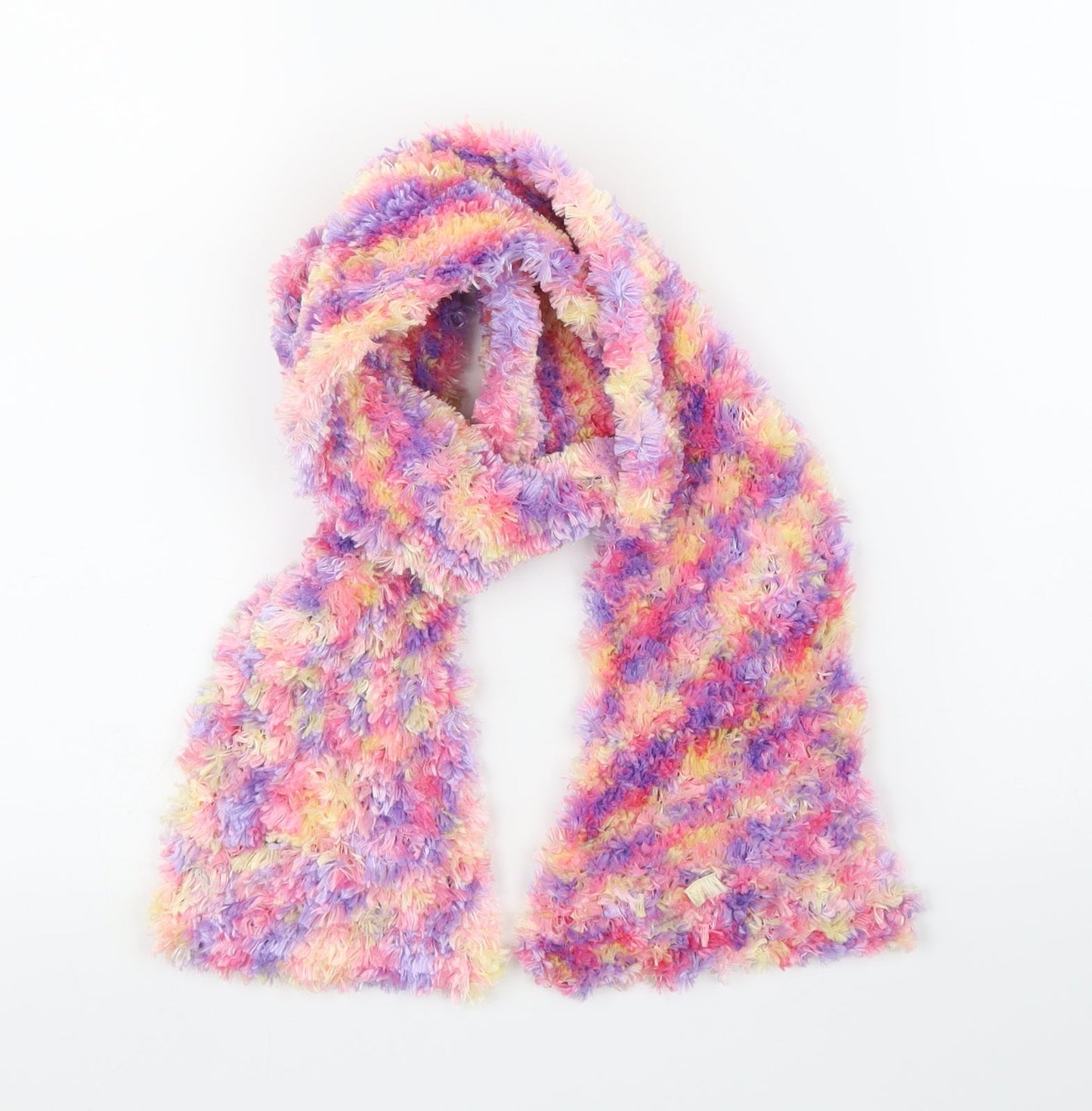 Preworn Unisex Purple Scarf