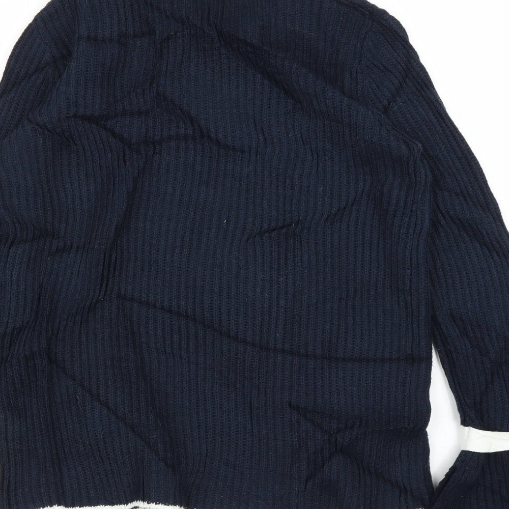Papaya Womens Blue Pullover Jumper Size S