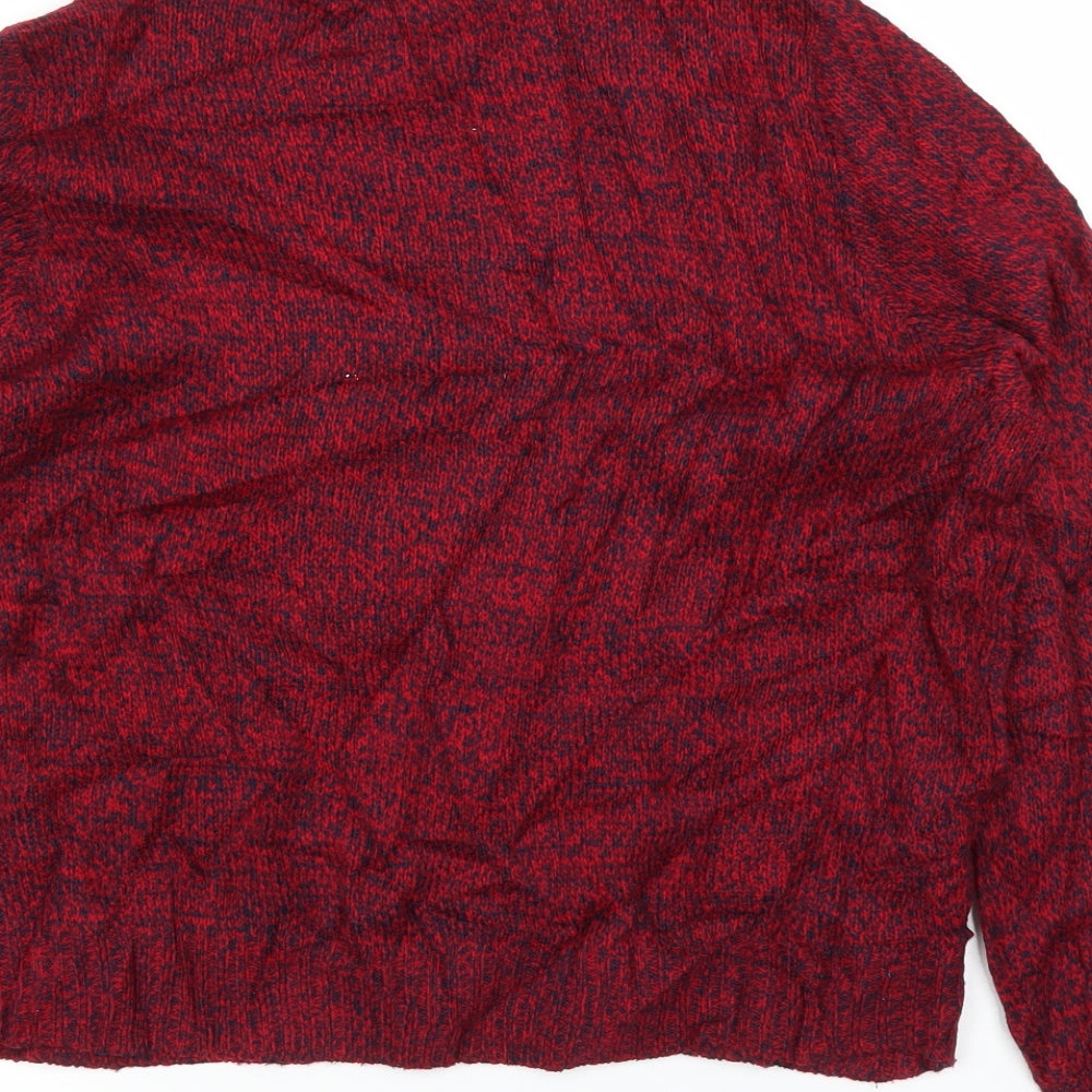 H&M Womens Purple Pullover Jumper Size M
