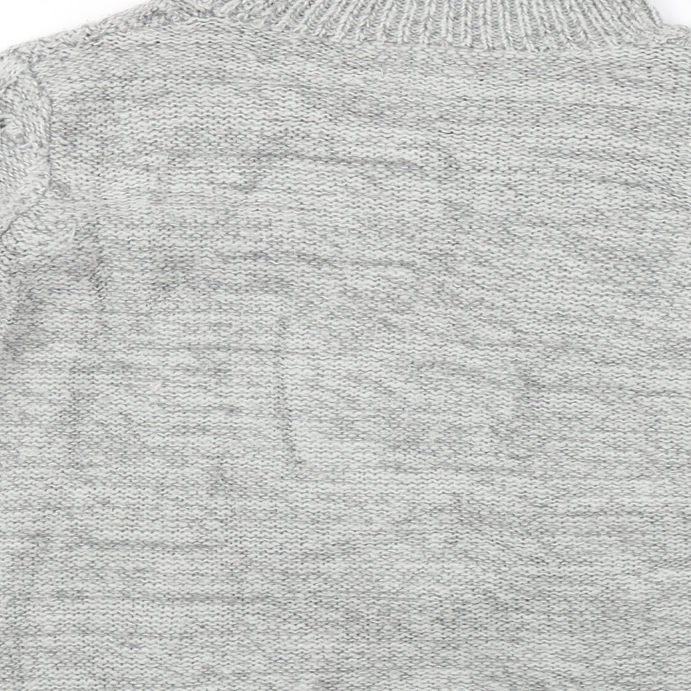 Papaya Womens Grey Pullover Jumper Size L