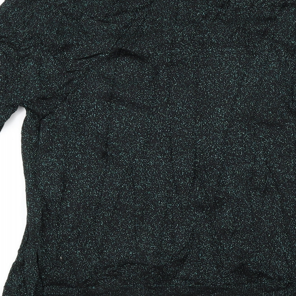 F&F Womens Green Pullover Jumper Size 8