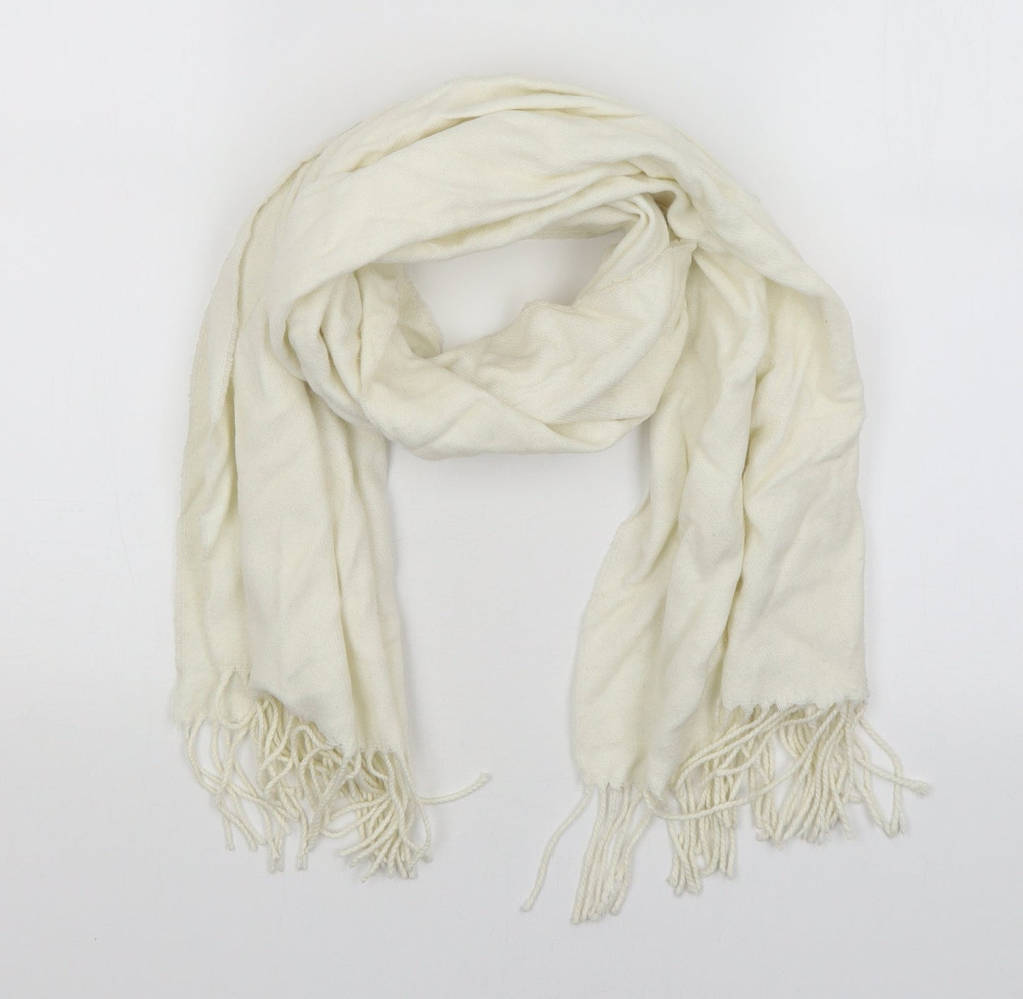 Preworn Womens Ivory Scarf