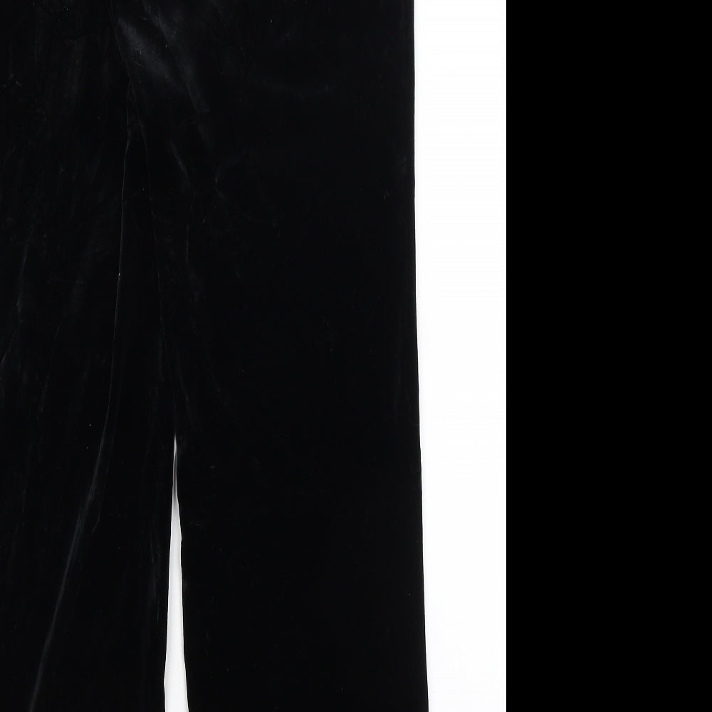Marks & Spencer Womens Black Trousers Size 12 L29 in