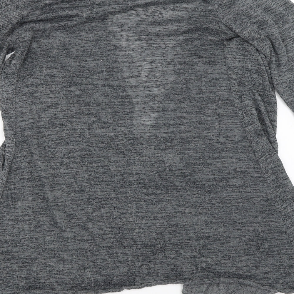 Miso Womens Grey Cardigan Jumper Size 12
