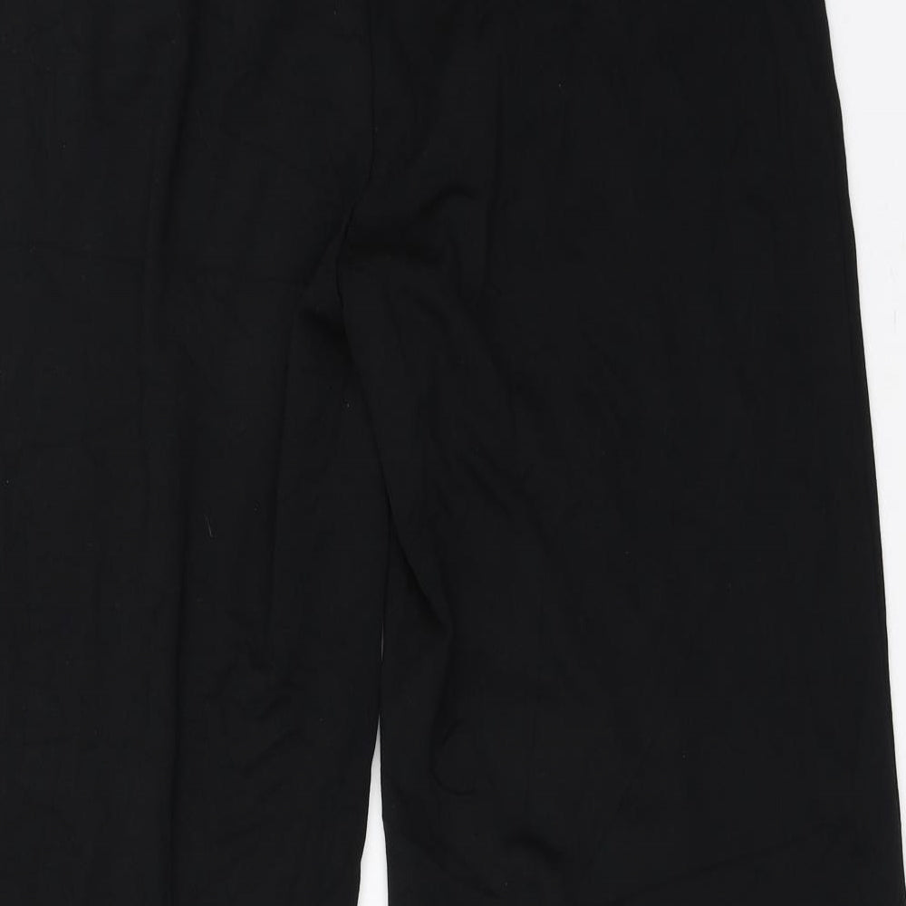 Preworn Womens Black Trousers Size 31 in L28 in
