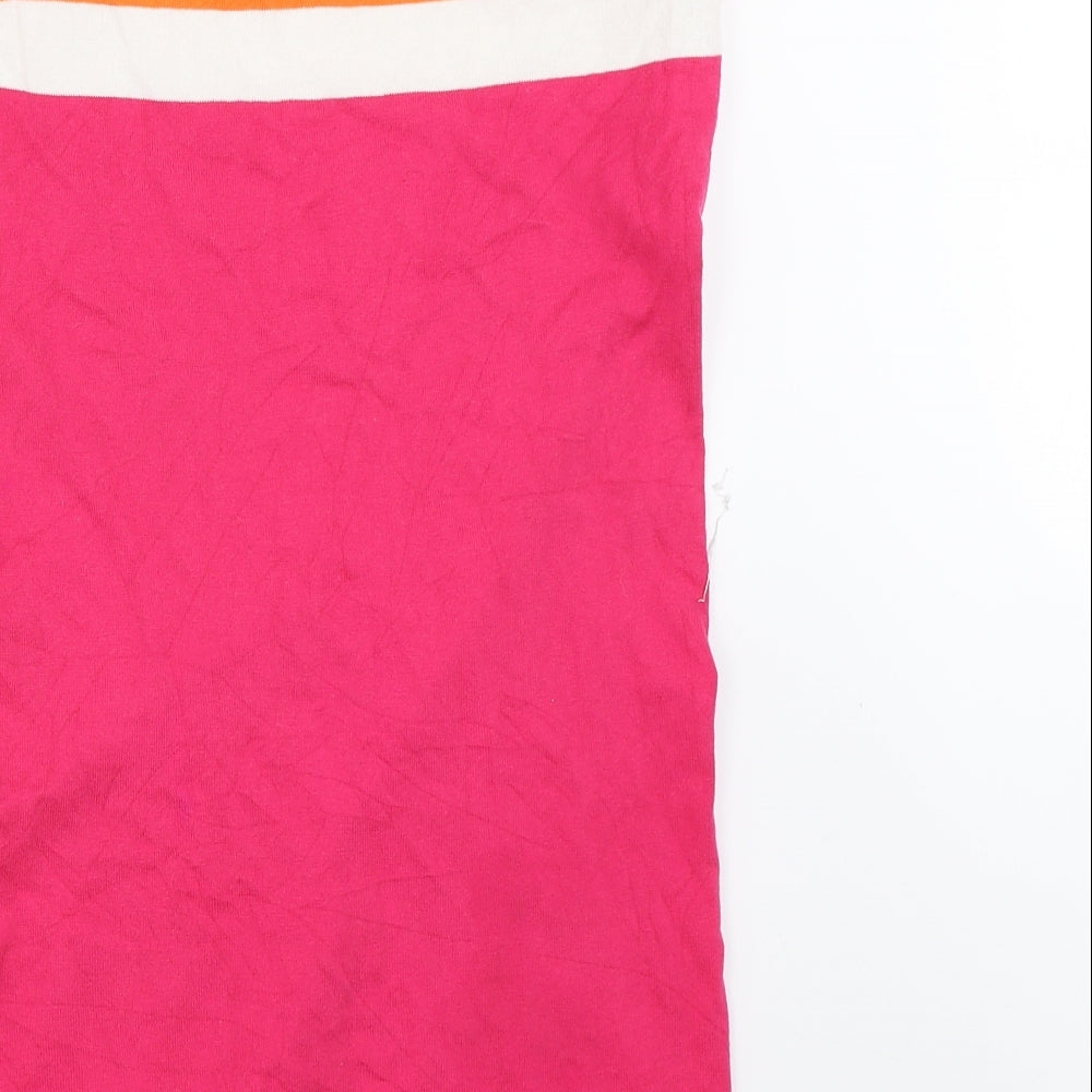 Papaya Womens Pink Tunic Jumper Size 12
