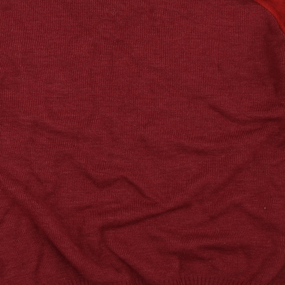 VANS Mens Red Pullover Jumper Size L