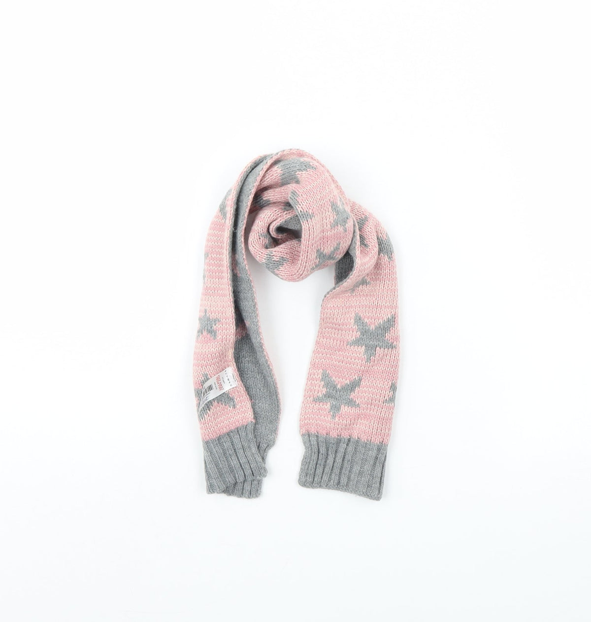 Nutmeg Girls Pink Scarf Scarves & Wraps One Size - age 3-6/ star pattern