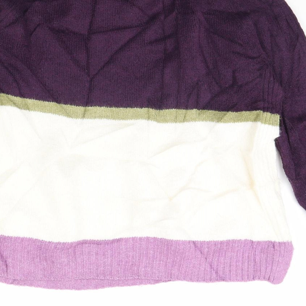 m&s Womens Purple Pullover Jumper Size M