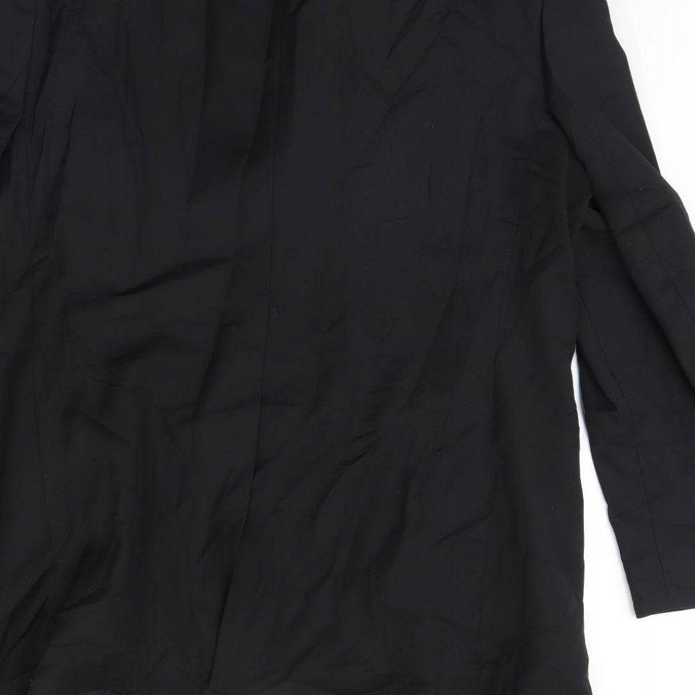 Preworn Mens Black Jacket Blazer Size 40 - Shoulder Pads