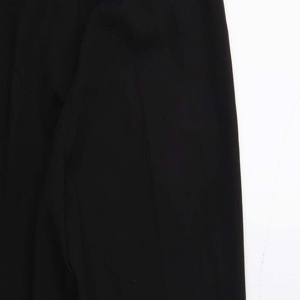 Dorothy Perkins Womens Black Trousers Size 12 L26 in