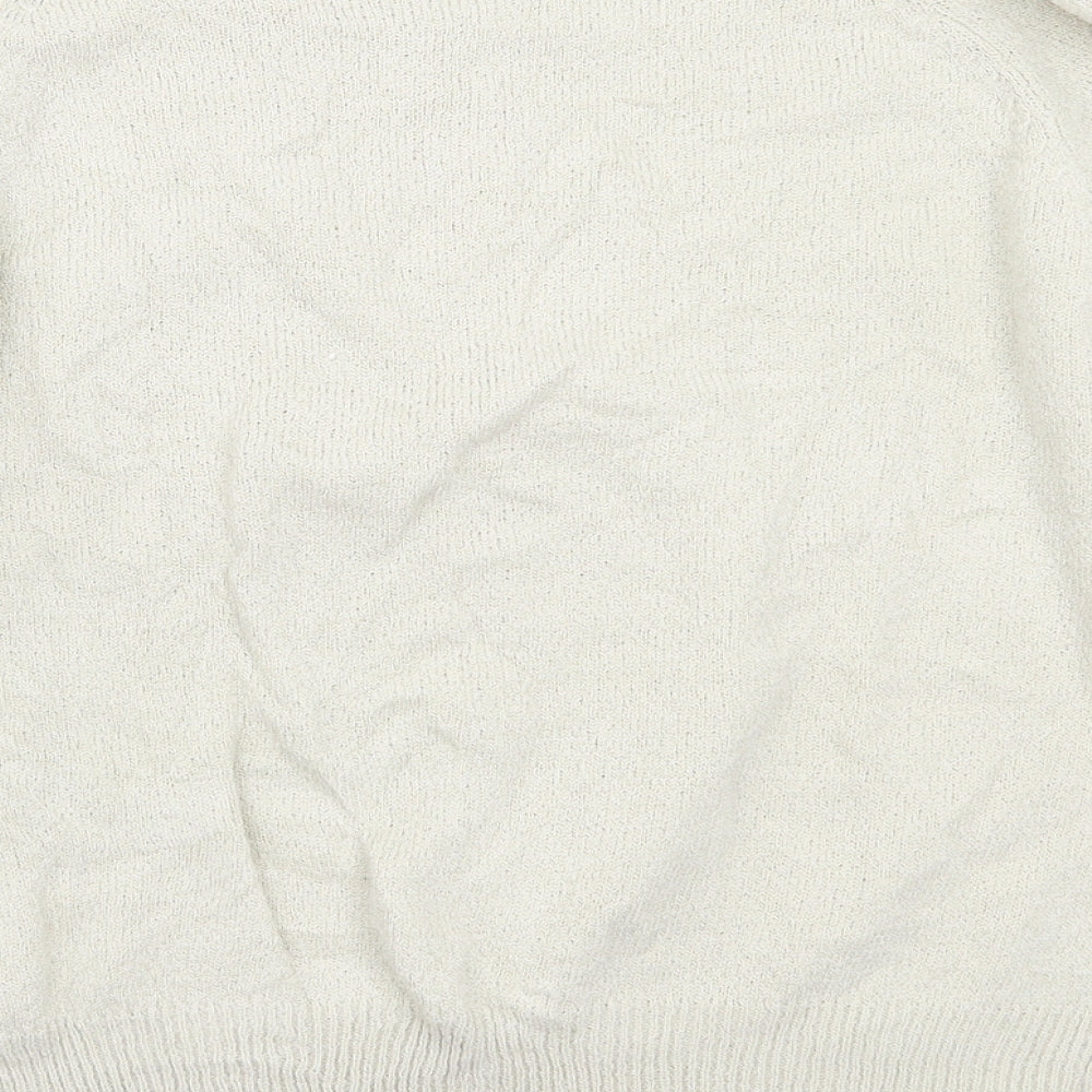 Berkertex Womens Beige Floral Pullover Jumper Size 16