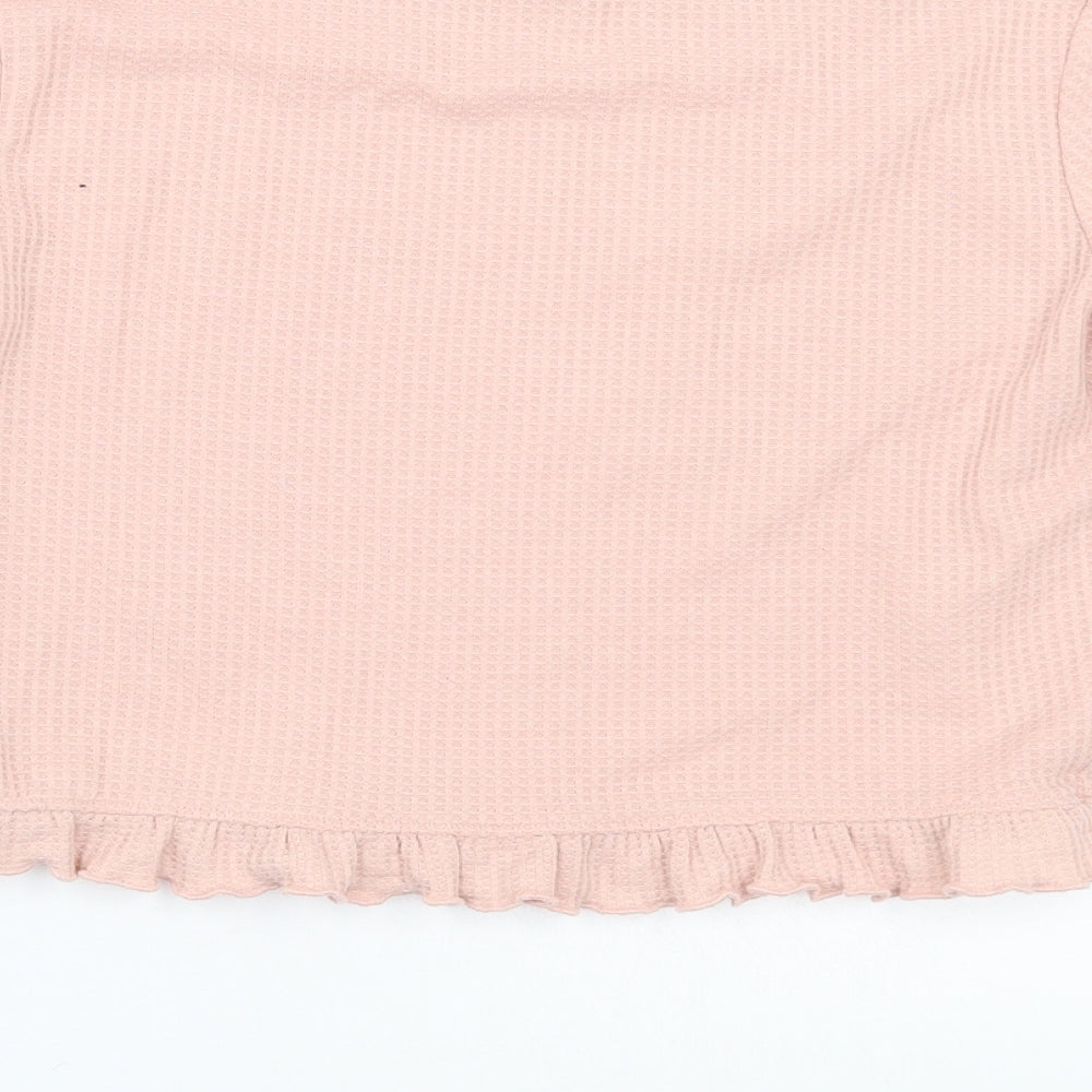 ASOS Womens Pink Basic T-Shirt Size 6