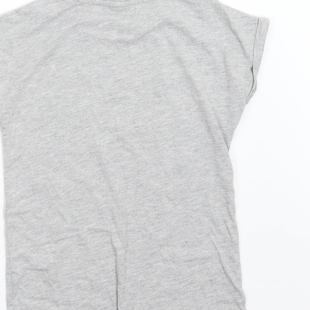 TU Girls Grey Basic T-Shirt Size 9 Years - Be Kind