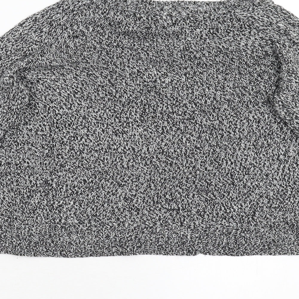Divided Womens Grey Knit Pullover Jumper Size XS