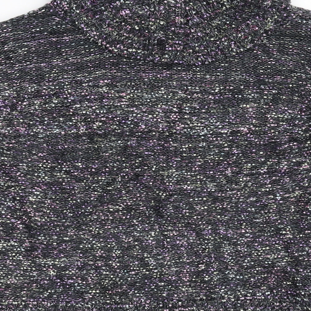 Alexara Womens Multicoloured Knit Pullover Jumper Size M