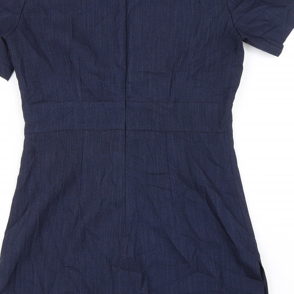 Buttercups Womens Blue Shift Size 8