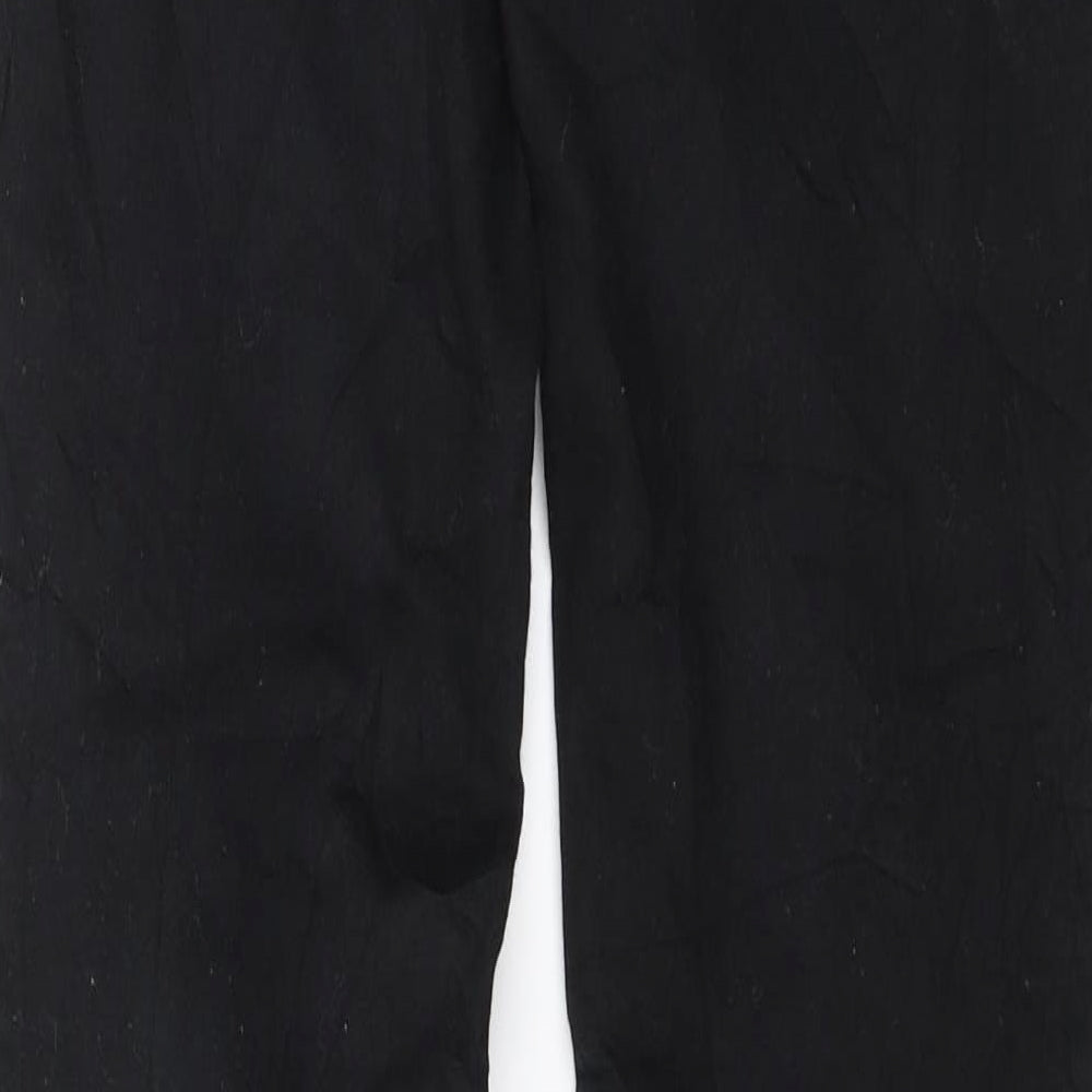 H&M Womens Black Denim Jegging Jeans Size 6 L28 in