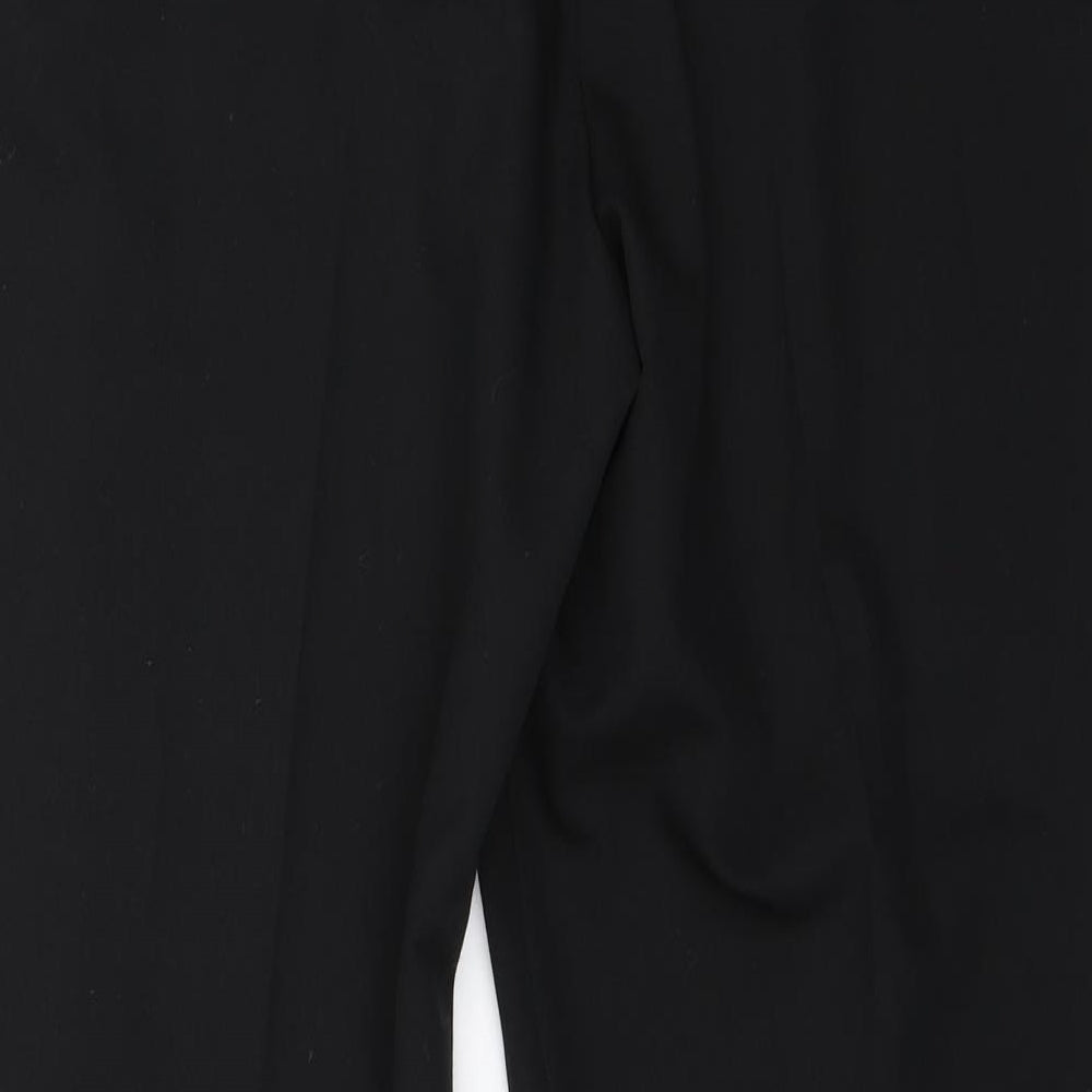 Preworn Womens Black Dress Pants Trousers Size 18 L25 in