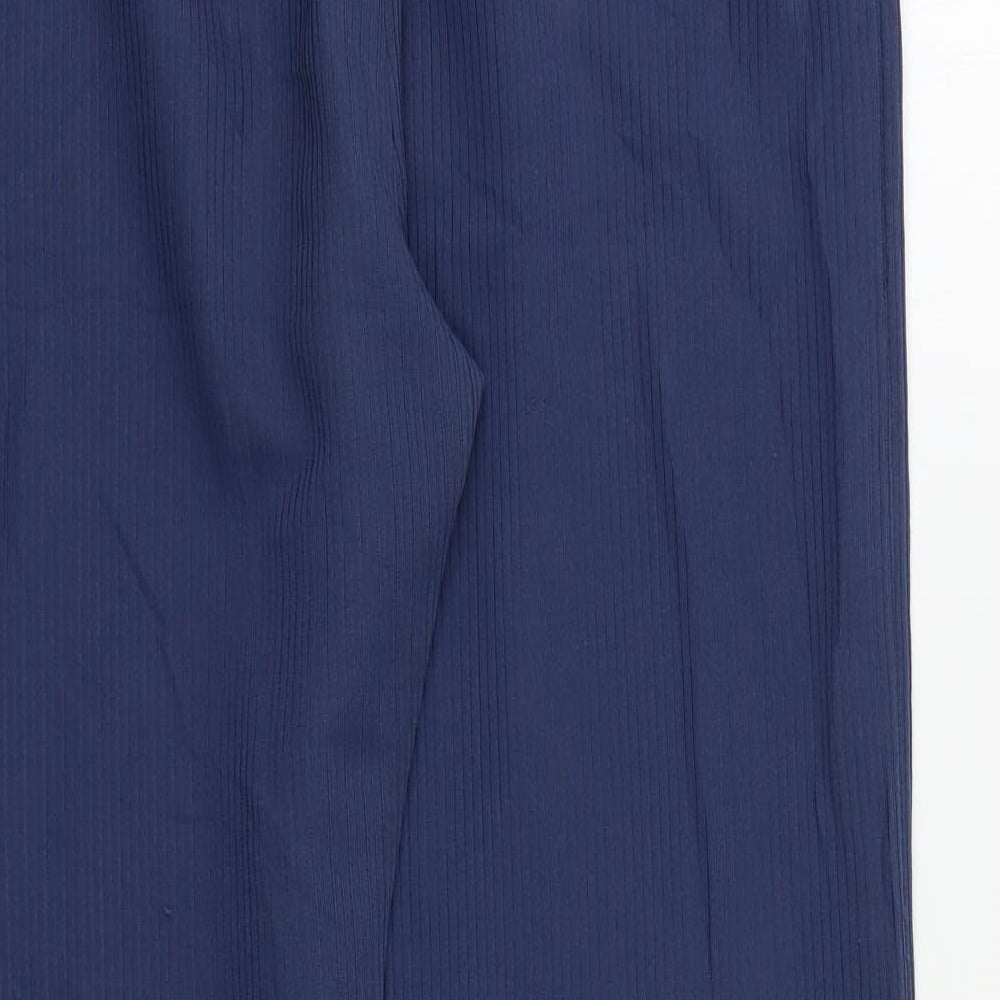 Preworn Womens Blue Trousers Size L L26 in