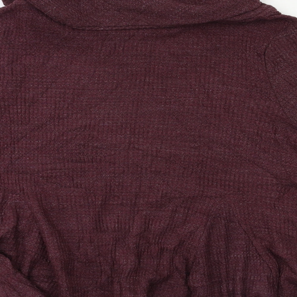 9 HI 5 Womens Purple Pullover Jumper Size S