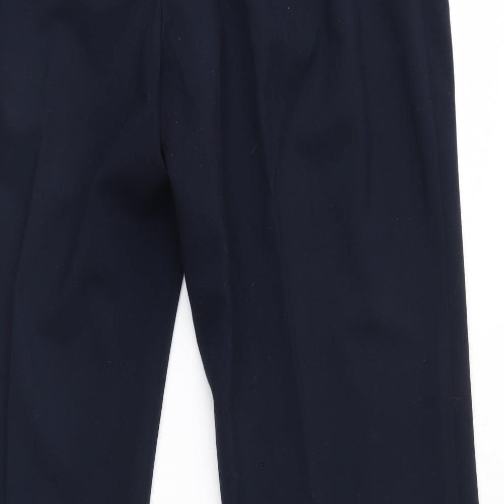 Marks & Spencer Womens Blue Trousers Size 14 L26 in