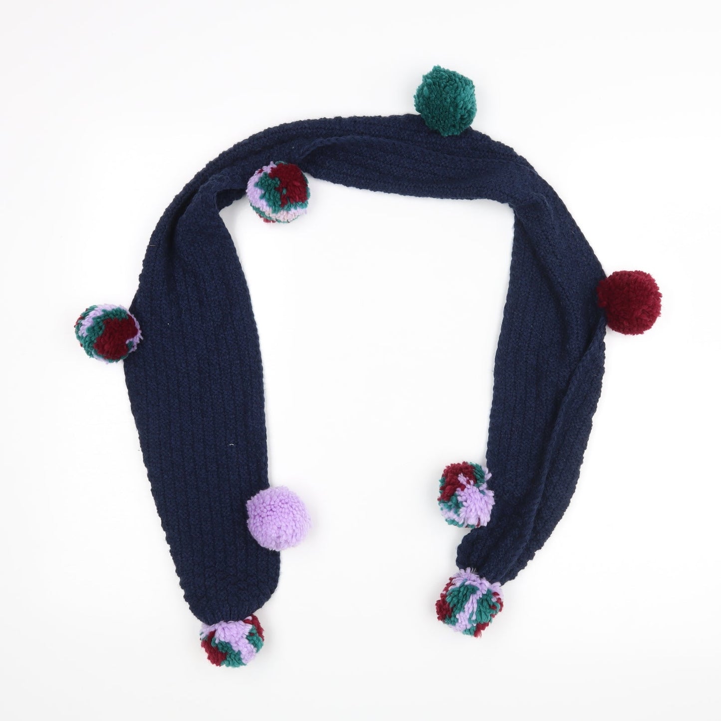 M&S Unisex Blue Scarf
