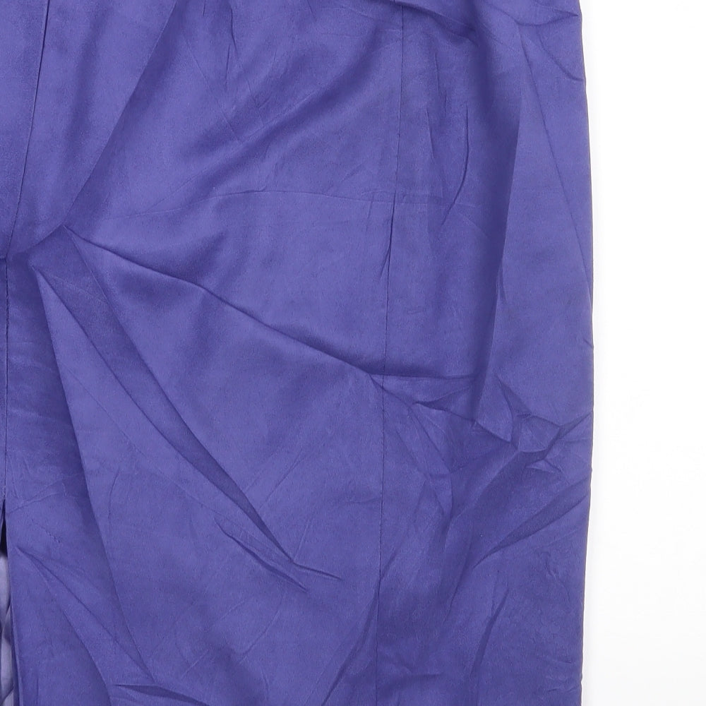 Kaliko Womens Purple Straight & Pencil Skirt Size 12