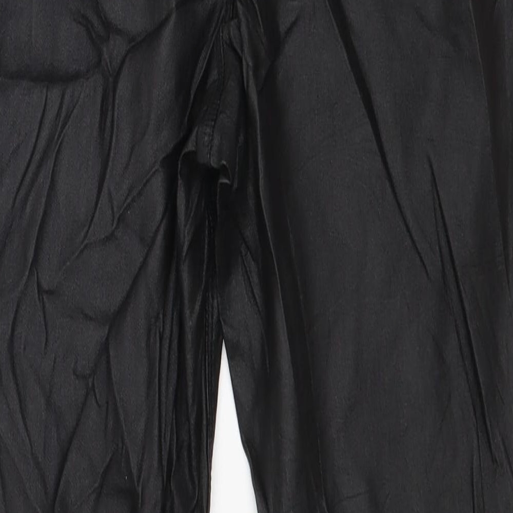 Denimco Womens Black Trousers Size 12 L27 in