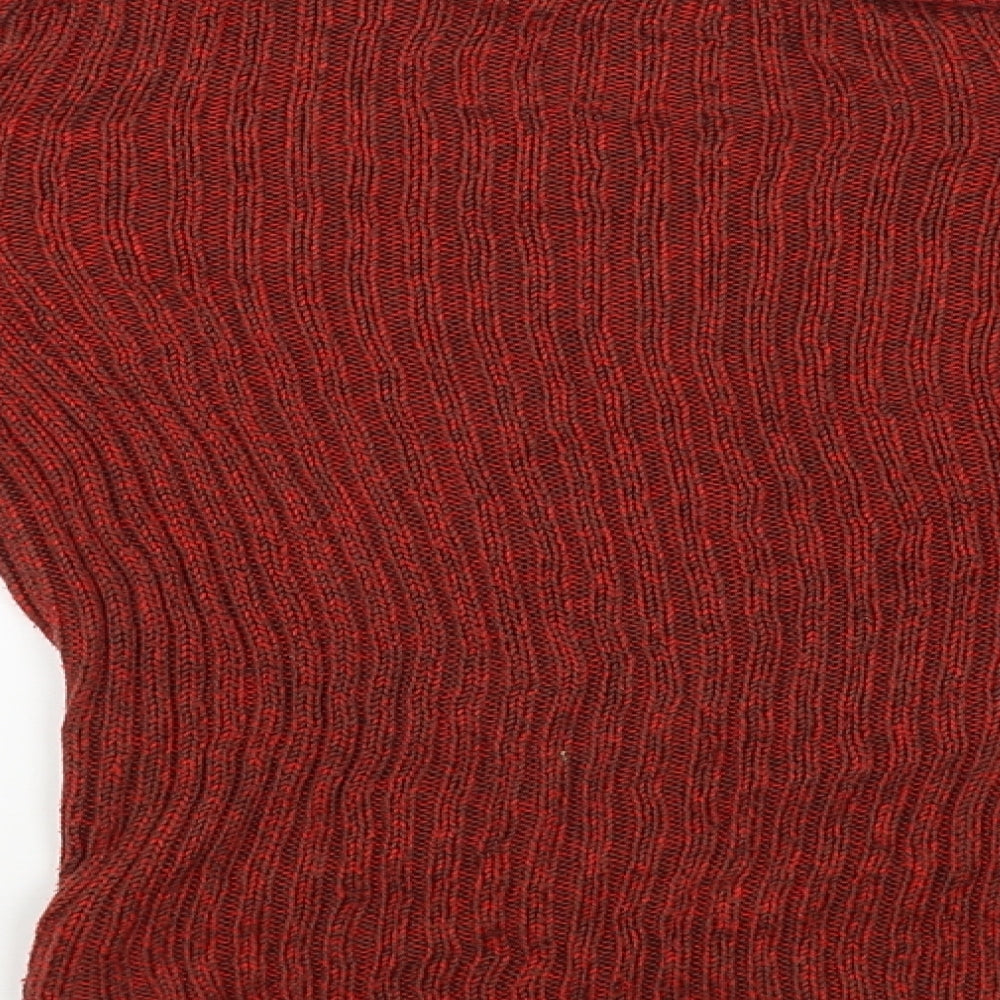 H&M Womens Red Pullover Jumper Size S