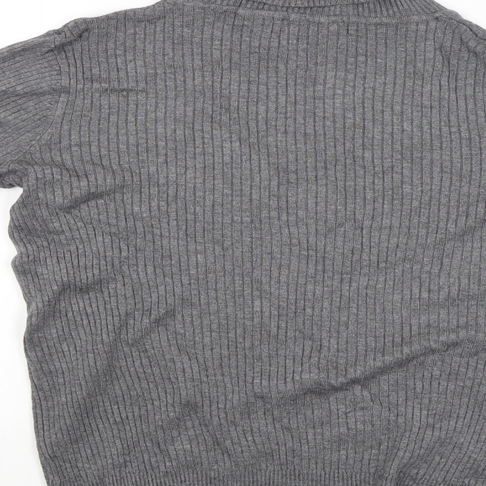 F&F Womens Grey Pullover Jumper Size 14