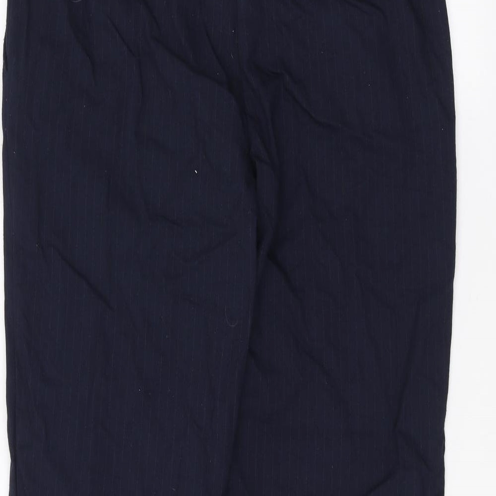 Marks and Spencer Womens Blue Trousers Size 14 L28 in