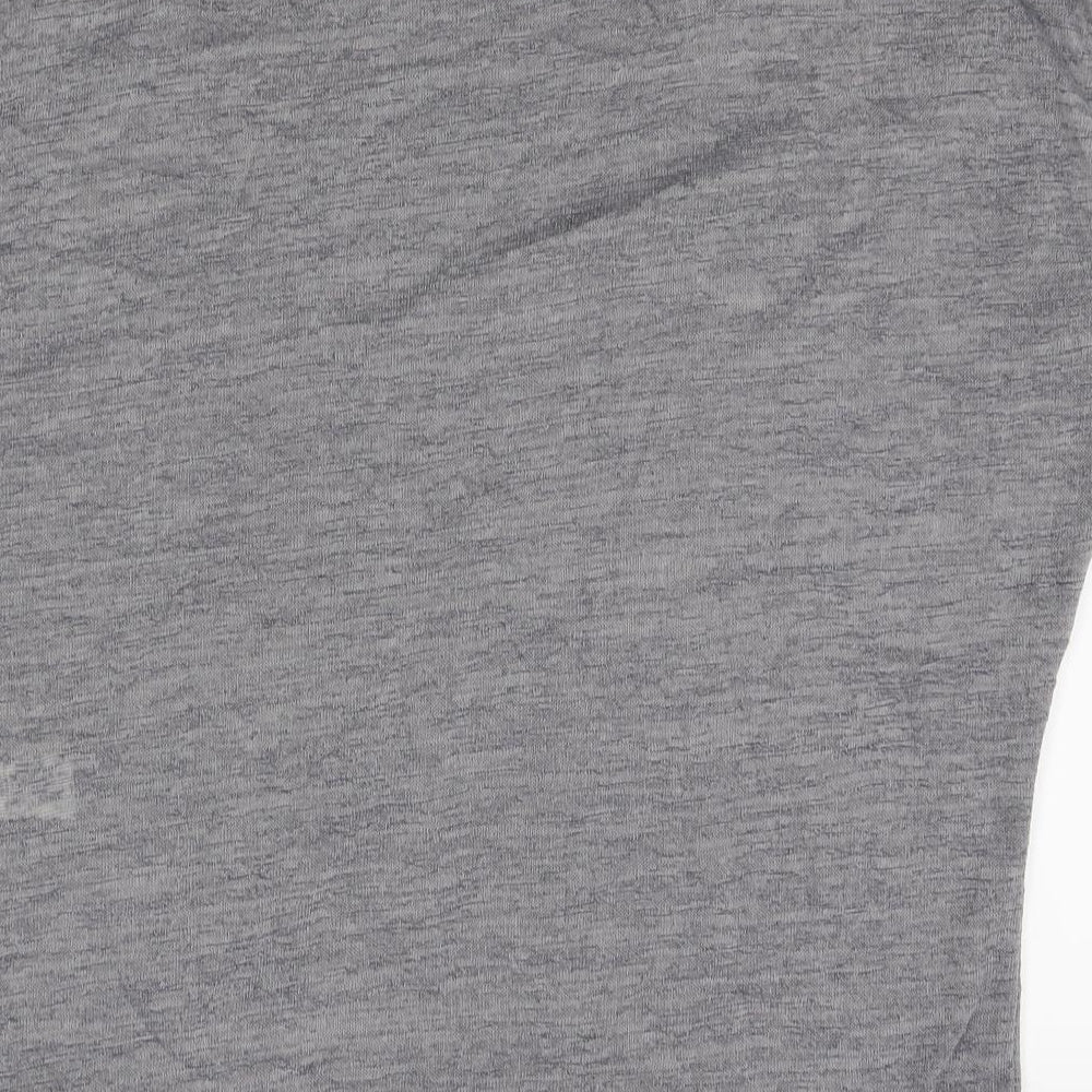Apricot Womens Grey Basic T-Shirt Size 14