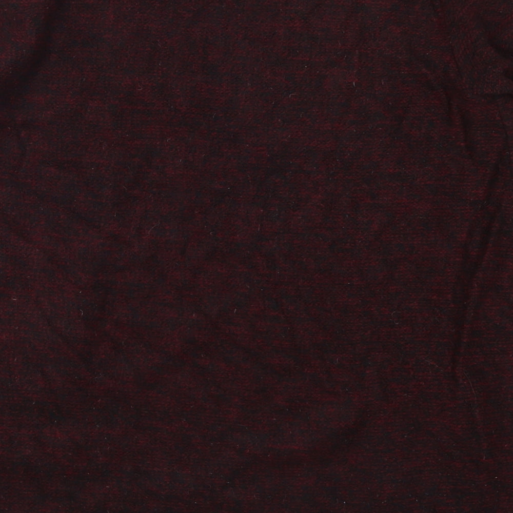 Luca Vanucci Womens Red Pullover Jumper Size M