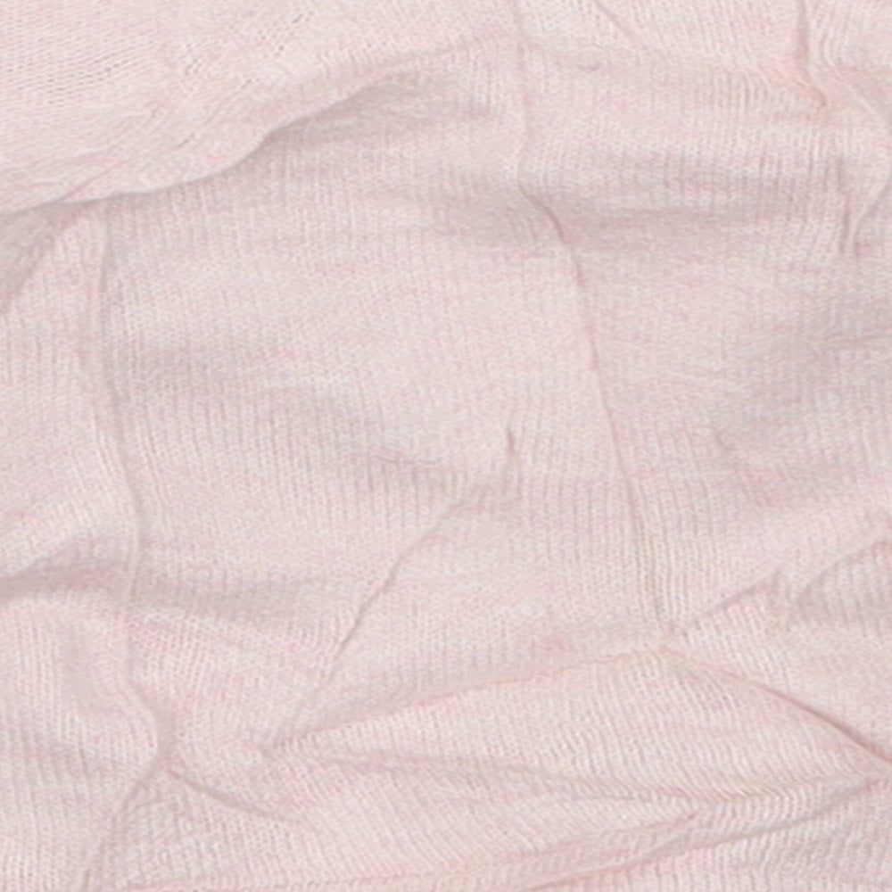 NEXT Girls Pink Pullover Jumper One Size - Rabbit