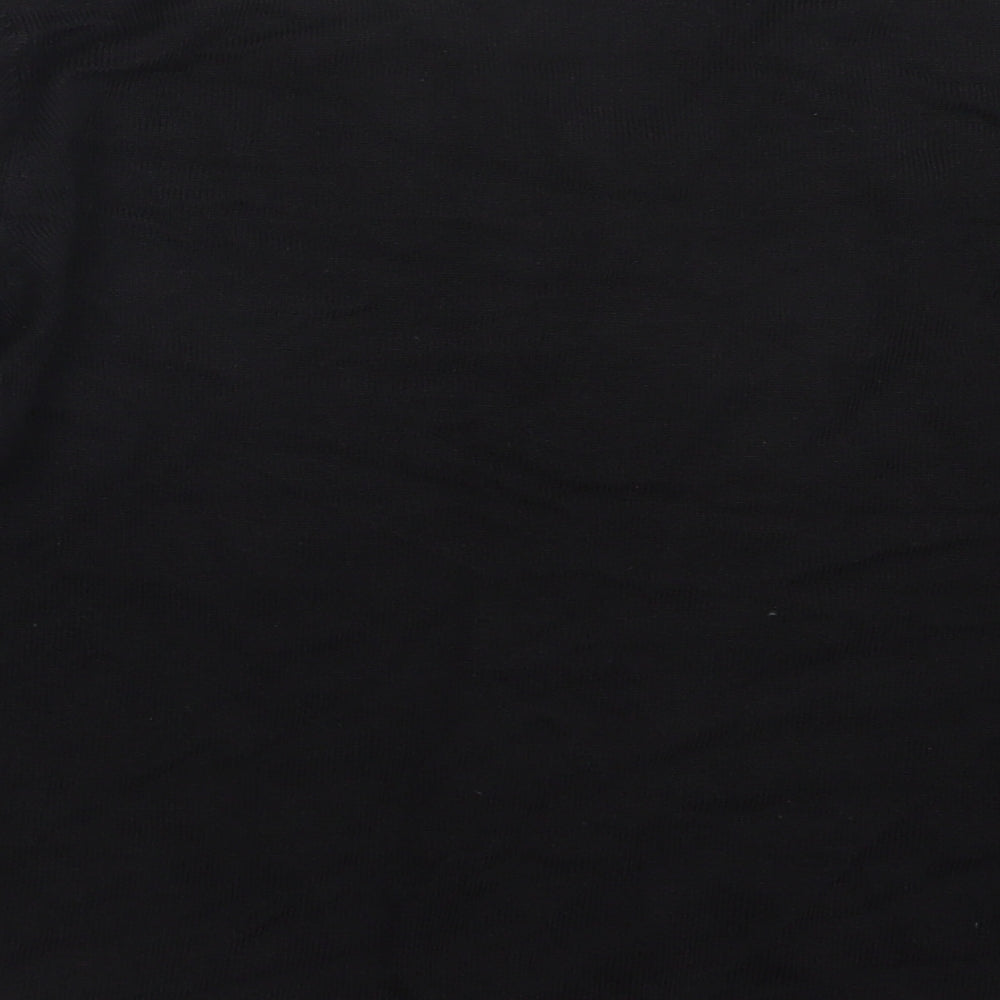 Matalan Womens Black Knit Pullover Jumper Size 16