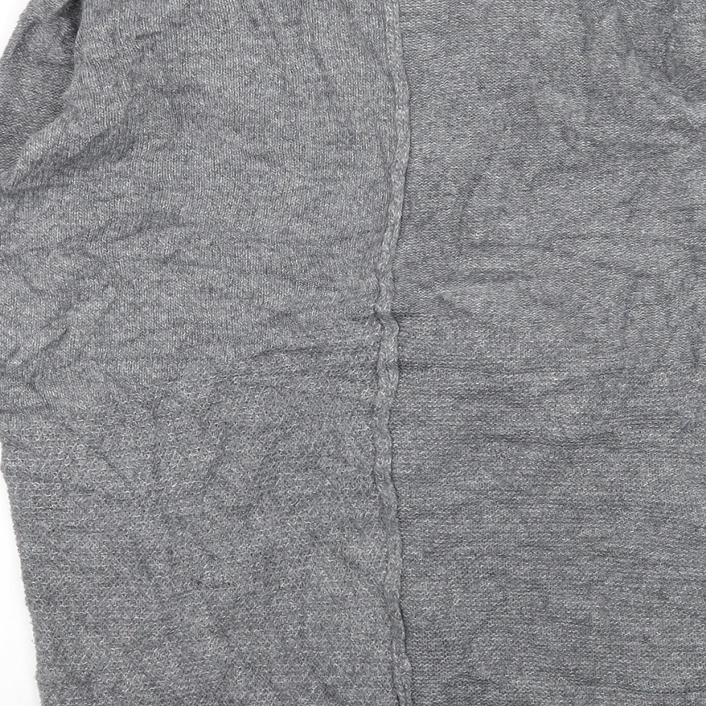 George Womens Grey Knit Pullover Jumper Size 10