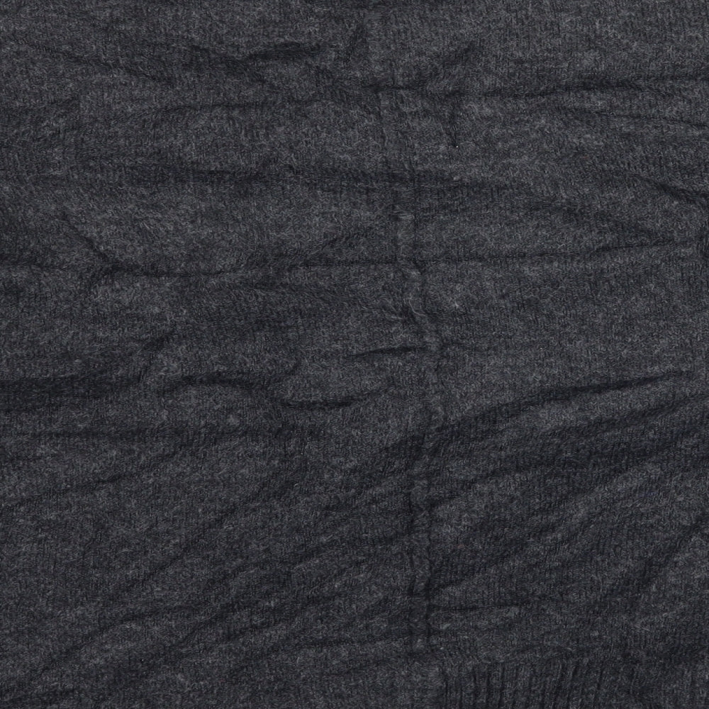 Debenhams Womens Grey Knit Pullover Jumper Size 10