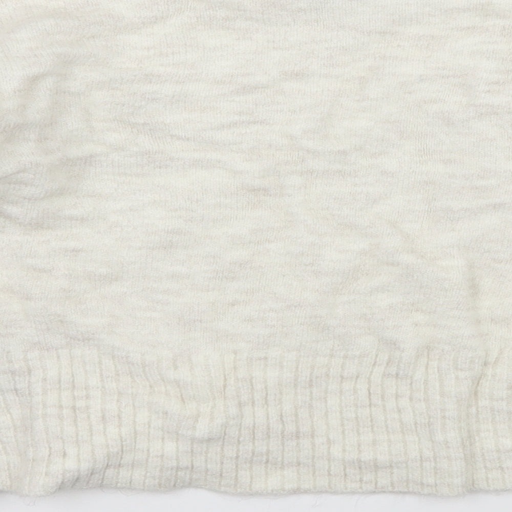 Marks & Spencer Womens Ivory Knit Pullover Jumper Size S
