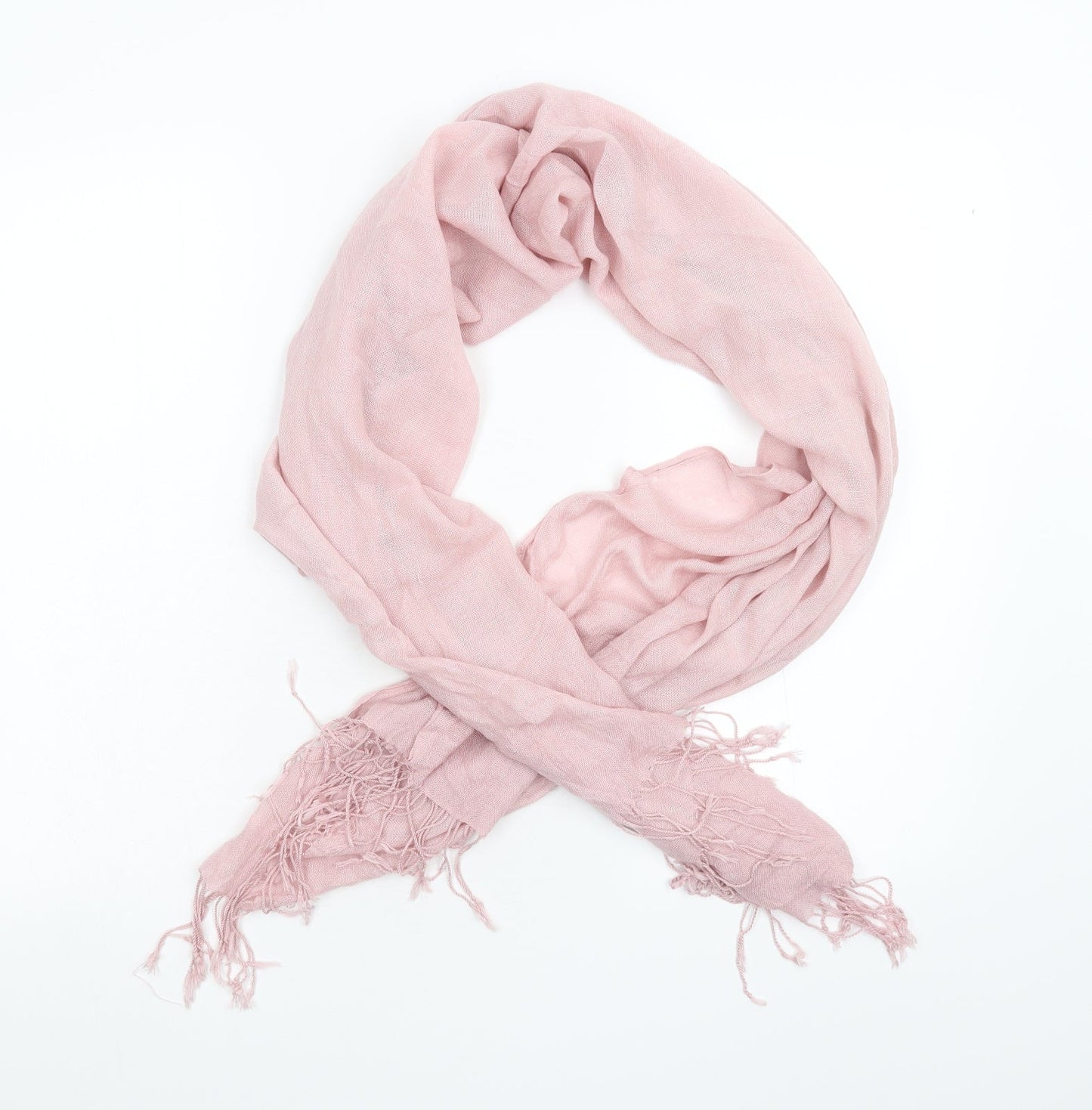Preworn Womens Pink Scarf