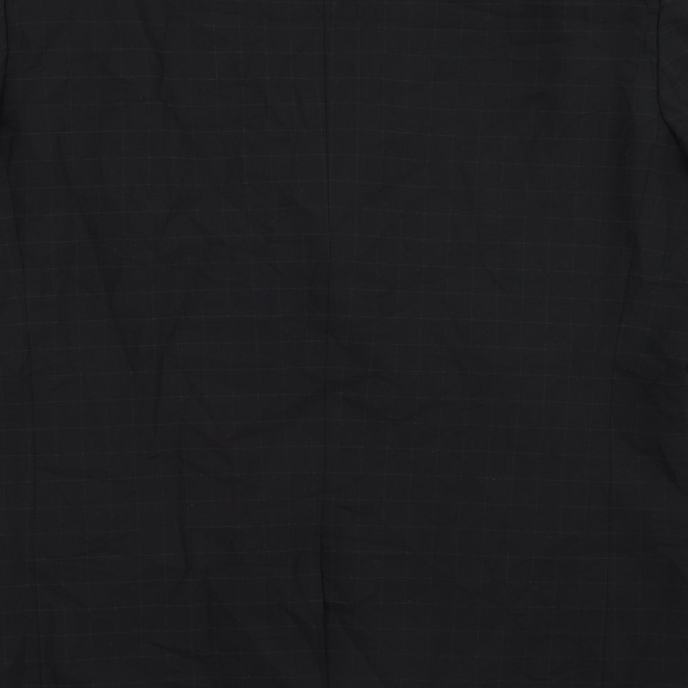 NEXT Mens Black Check Jacket Suit Jacket Size 40